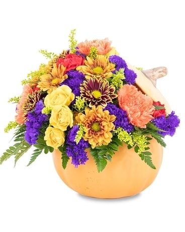 Pumpkin Patch Bouquet Flower Arrangement
