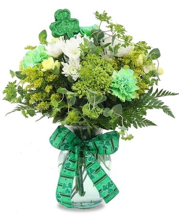 St. Patrick's Day Greetings! Flower Arrangement
