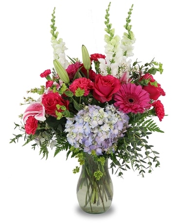 Number One Mom Flower Arrangement
