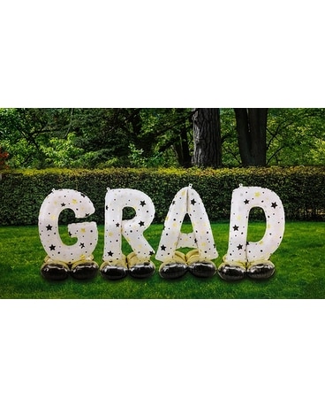 X Large GRAD Mylar Balloon Set Balloons