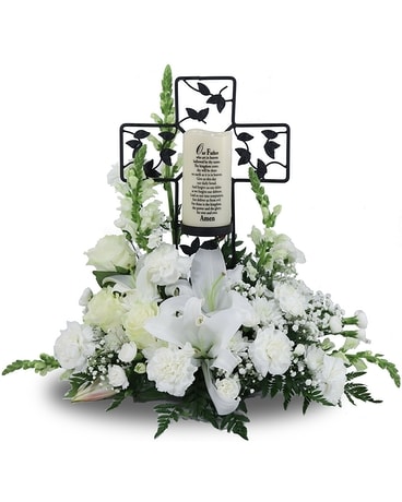 Our Father's Prayer Sympathy Arrangement