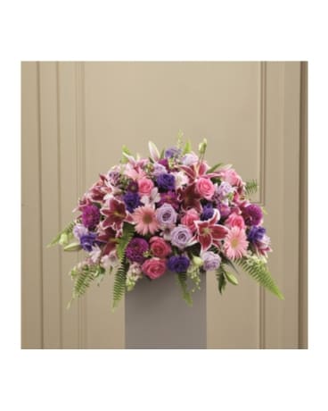 The FTD Fare Thee Well Pedestal Arrangement Flower Arrangement