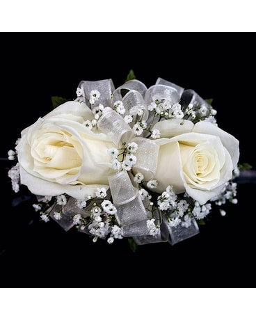 Double Rose Wrist Corsage Corsage