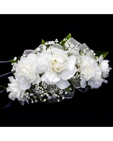 5 Miniature Carnation Wrist Corsage Corsage