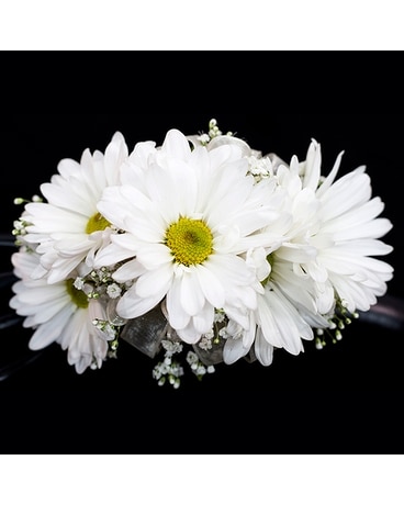 5 Daisies Wrist Corsage Corsage