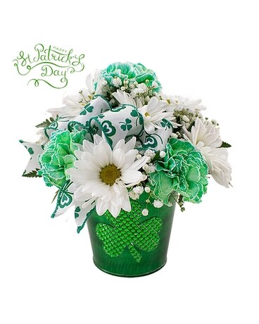 Shamrock Sparkle Flower Arrangement