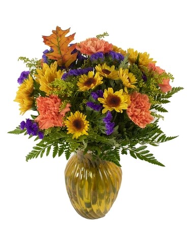 Falling Leaves Flower Arrangement