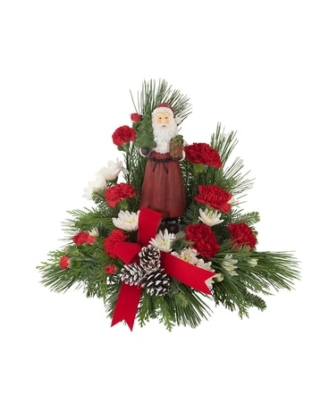 Old St. Nick Flower Arrangement