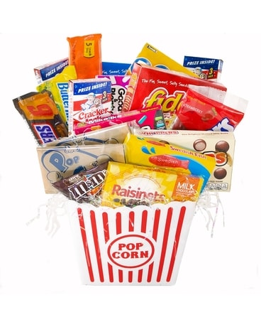 A Night at the Movies Gift Basket