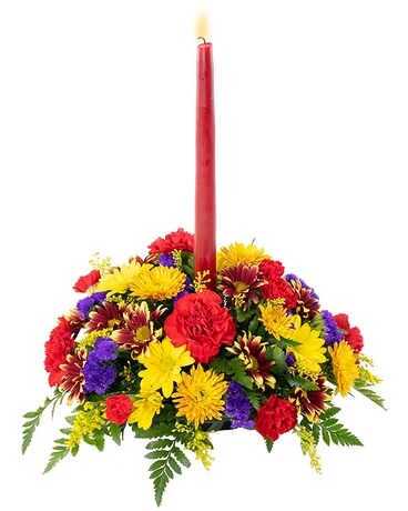 Single Candle Centerpiece Centerpiece