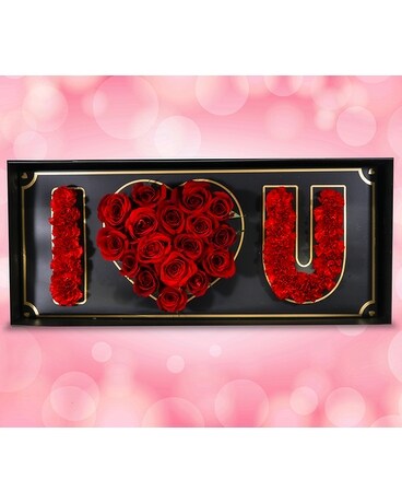 Gift Box Mother's Day Red Carns and Roses Flower Arrangement