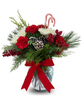 Peppermint Twist Flower Arrangement