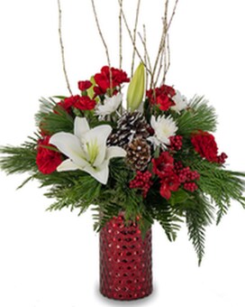 Joy to the World Flower Arrangement