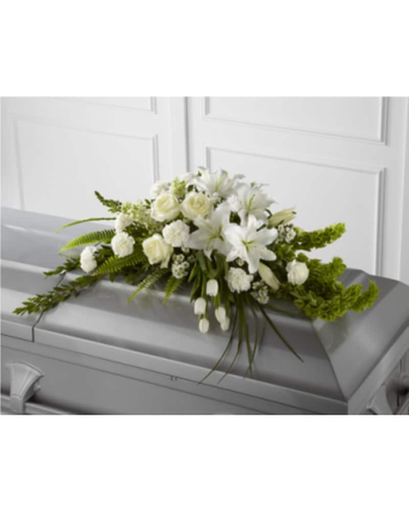Death　Is　A　Flower The FTD Resurrection Casket Spray in Southfield MI - Thrifty