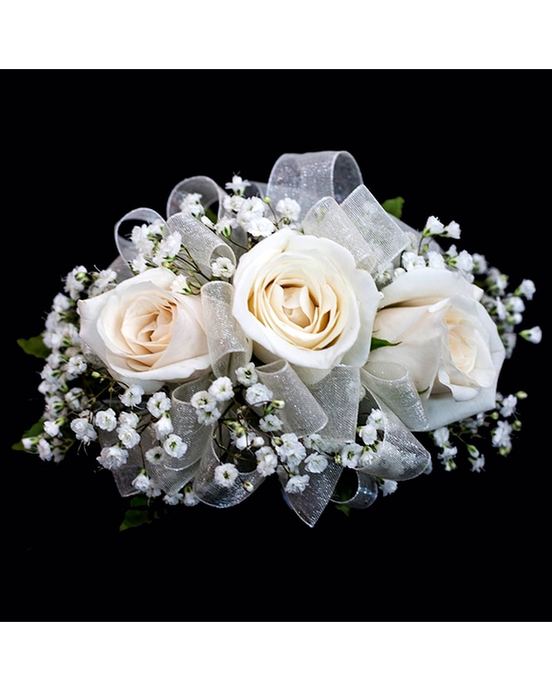 3 Sweetheart Roses Wrist Corsage in Southfield MI - Thrifty Florist