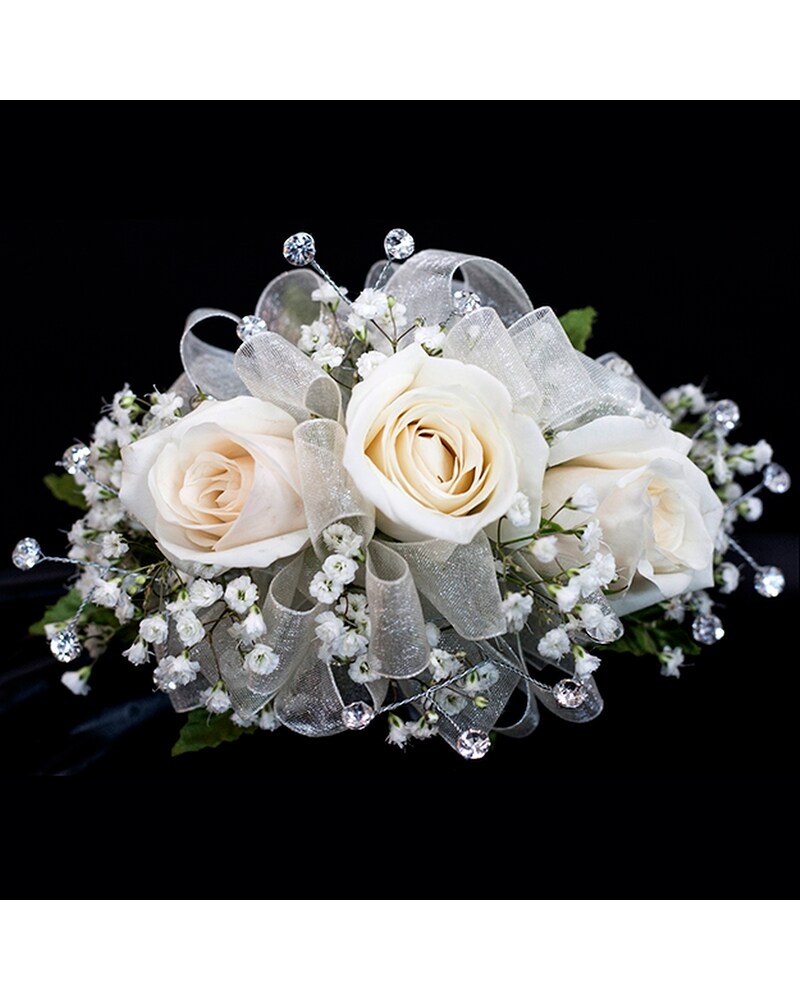 3 Sweetheart Wrist Corsage, Rhinestone Sprays in Southfield MI