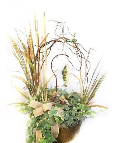 Fishing Basket Planter