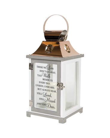 Walk Beside Us Memorial Lantern Gifts