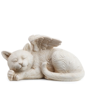 Sleeping Angel Cat with Wings Gifts