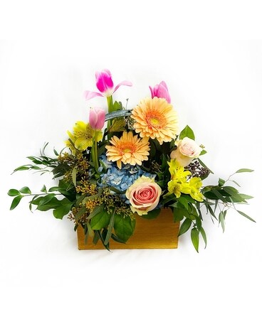 Spring Pastels Flower Arrangement