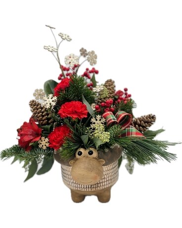 Moose Tracks Flower Arrangement
