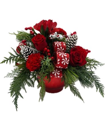 Peppermint Twist Flower Arrangement