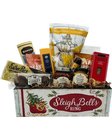 Sleigh Bells Gourmet Box Gift Basket