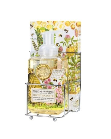 Honey & Clover Foaming Soap Napkin Set Gifts