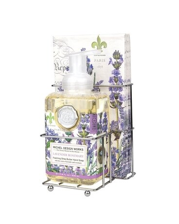 Lavender Rosemary Foaming Soap Napkin Set Gifts
