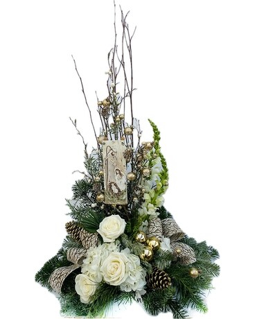 Silent Night Flower Arrangement