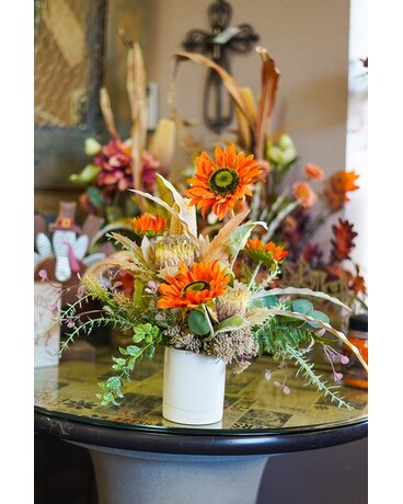 Silk Touch of Fall Specialty Arrangement