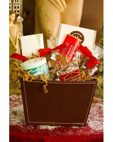 Chocolate Christmas Delight Basket Gift Basket