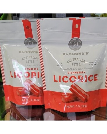 Hammond's strawberry licorice Custom product
