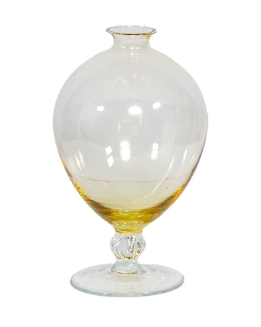 Large Gold Glass Vase Flower Arrangement