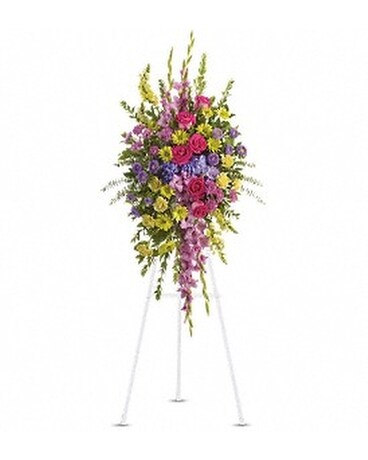 Bright and Beautiful Spray Flower Arrangement