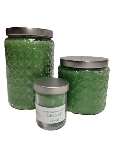 Ginger Lime Sunset Scents Candle Jar Candle