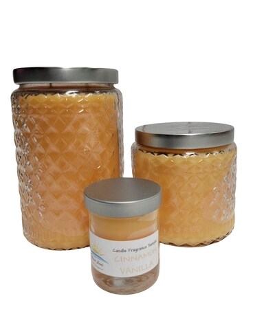 Cinnamon Vanilla Sunset Scents Candle Jar Candle