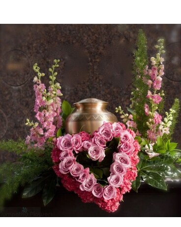 Heartfelt Memories Urn Wreath