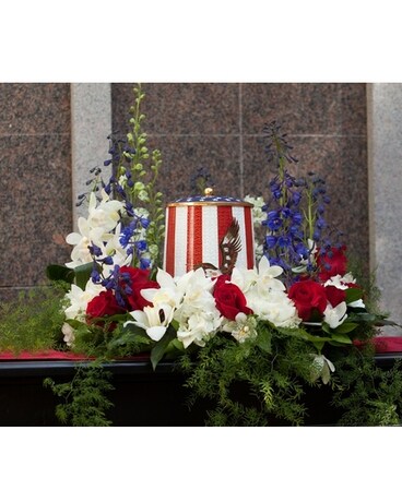 Patriot Urn Wreath