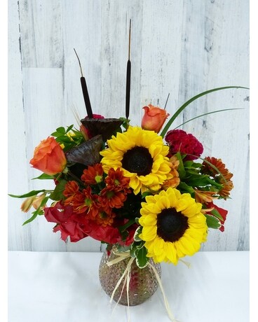 Autumn Rapture Flower Arrangement