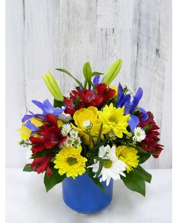 Primary Bliss Flower Arrangement