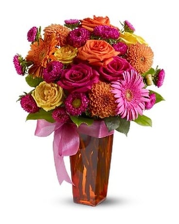 Strikingly Chic Flower Arrangement