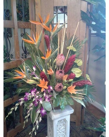 Tropical Paradise Flower Arrangement