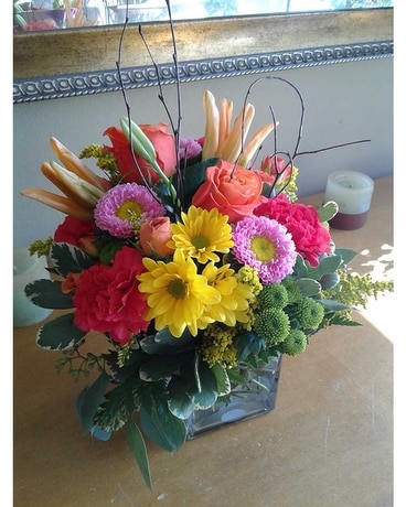 Happy and Fun Flower Arrangement