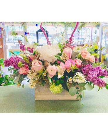 Enchanted Garden Box Flower Arrangement