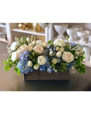 Blue for you Flower Arrangement