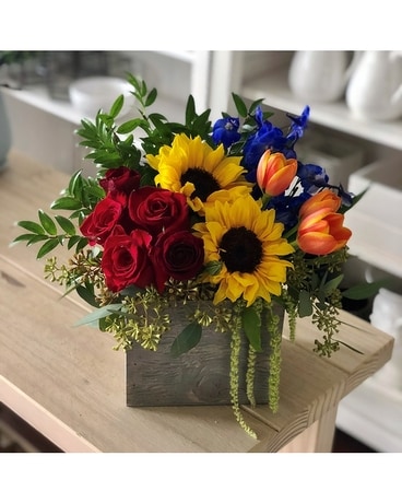 My little Garden Flower Arrangement