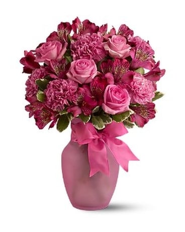 Pink Blush Bouquet Flower Arrangement