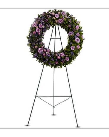 Heavenly Wreath Flower Arrangement