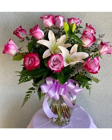 Beautiful Lavender Bouquet Flower Arrangement